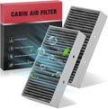 BDFHYK 2PC Cabin Air Filters with Activated Carbon for Mercedes-Benz GLE/GLS/ML Series, GLE400/GLE43 AMG/GLS550, CF Noted