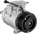 A/C Compressor with Clutch for Ford Explorer 2011-2019 3.5L V6, Police Interceptor Utility 3.7L, CO 9777C, 98332