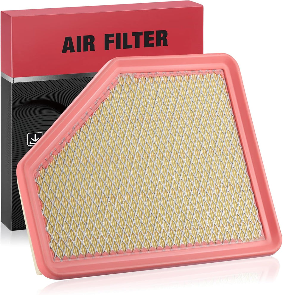 BDFHYK CA12087 Engine Air Filter Compatible with Chevy 2016 2017 2018 2019 Volt 1.5L l4, Replace# PA99180, A90086, A3211C, WA10423, 23437180