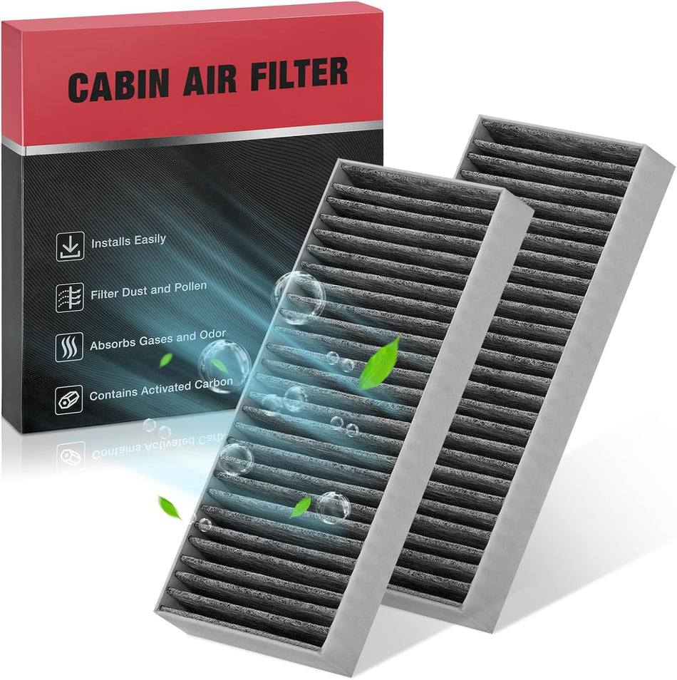 BDFHYK Cabin Air Filter with Activated Carbon Compatible with Nissan Armada 2005-2015, TITAN 2004-2015, NV2500/NV3500 2012-2014, Compatible with INFINITI QX56 2004-2010 5.6L V8, Replace# CF10388