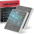 BDFHYK 2PC CF12157 Cabin Air Filter with Activated Carbon for Toyota Avalon 2019-2022, Camry 2018-2022, Highlander 2020-2022, Lexus ES250/ES350/RX350/RX350L/RX450h