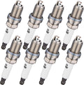 BDFHYK 8PCS Iridium Spark Plugs 2667 for Porsche Cayenne 911, Audi A4 A5, VW Passat Jetta 2.0L 3.0L 4.2L