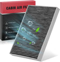 BDFHYK CF12211 Cabin Air Filter with Activated Carbon for Audi Q5/Q7/Q8/A4-A8 Quattro, Porsche Cayenne/Macan