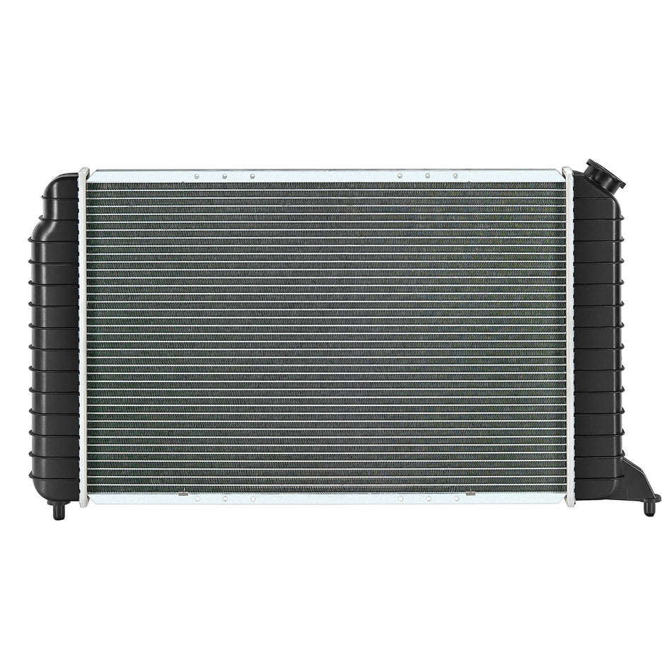 BDFHYK CU1531 Aluminum Radiator for Compatible with Chevrolet LUV S10, GMC Sonoma, Isuzu Hombre Full Aluminum Engine Coolant Radiator 2.2L 2.3L L4 Replace 1531, 2261
