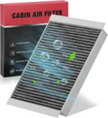 BDFHYK Cabin Air Filter with Activated Carbon for Ford Mustang 2015-2022, CF12152/CF2279