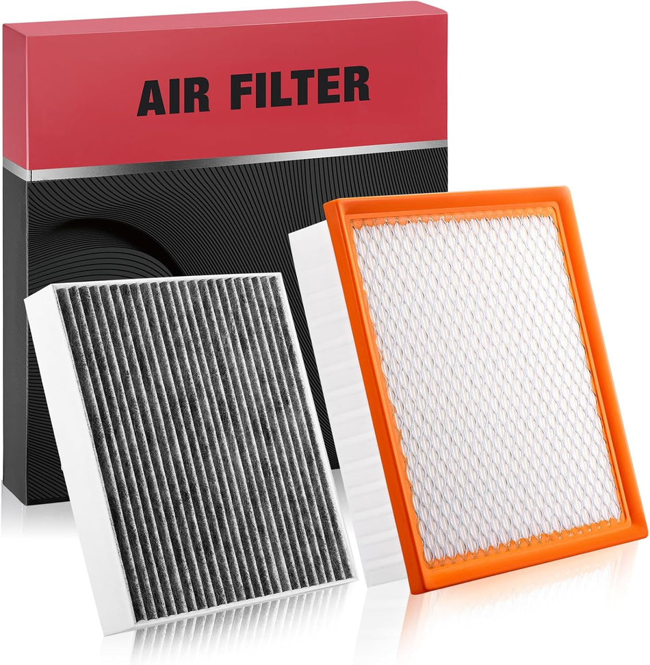 BDFHYK CA10755 Engine Air Filter and CF10285 Cabin Air Filter Compatible with Toyota Avalon Camry Highlander Sienna, Compatible with Lexus ES350 NX200t NX300 RX350, 2PCS