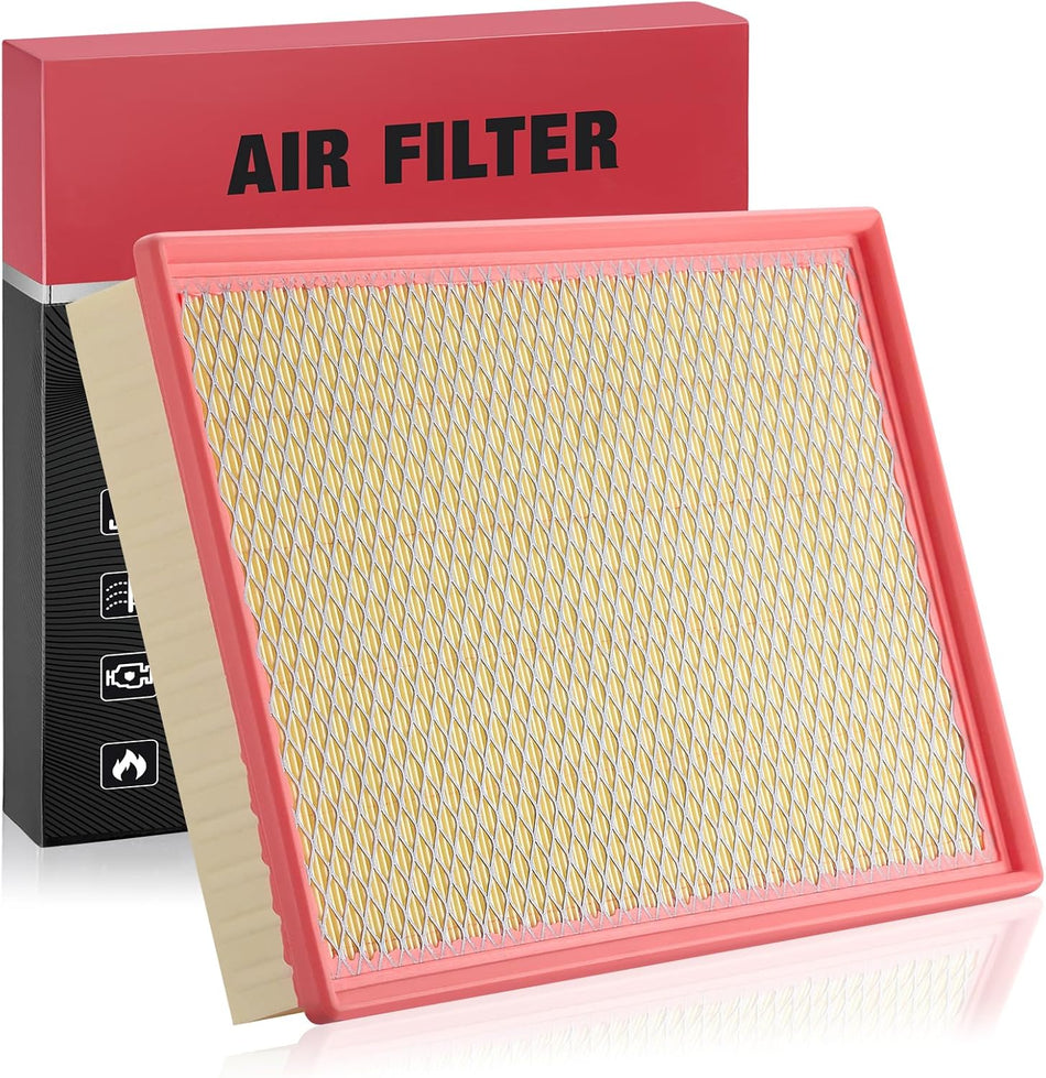 BDFHYK CA9401 Engine Air Filter Compatible with Dodge Ram 1500 2002-2010, Ram 2500 2003-2010, Ram 3500 2002-2009, Compatible with Ram 1500 (Classic), 2500, 3500 2011-2018, Replace# 5303240AA