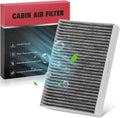 BDFHYK CF11854 Cabin Air Filter with Activated Carbon for Nissan Qashqai 2017-2022, Rogue 2014-2020, XC10434