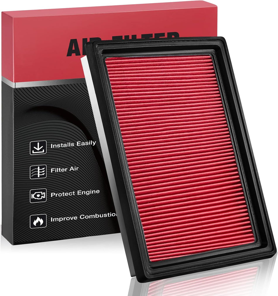 BDFHYK CA6900 Engine Air Filter Compatible with Nissan Rogue Sentra 300ZX Juke Tiida, Compatible with Infinit FX35 FX37 FX50 M56 Q50 Q60 Q70 Q70L QX70, Replace# ?16546-17B00