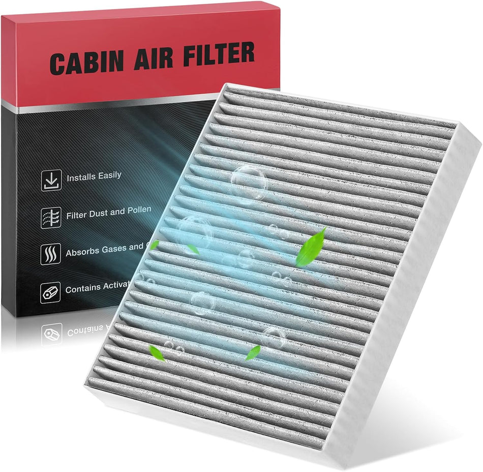 BDFHYK CF10743 Cabin Air Filter with Activated Carbon Compatible with INFINITI Q50, QX80, Q60, QX50, QX70, Q40, FX50, G37, QX56, EX35, FX35, G25, M35, M45, G35, Q45