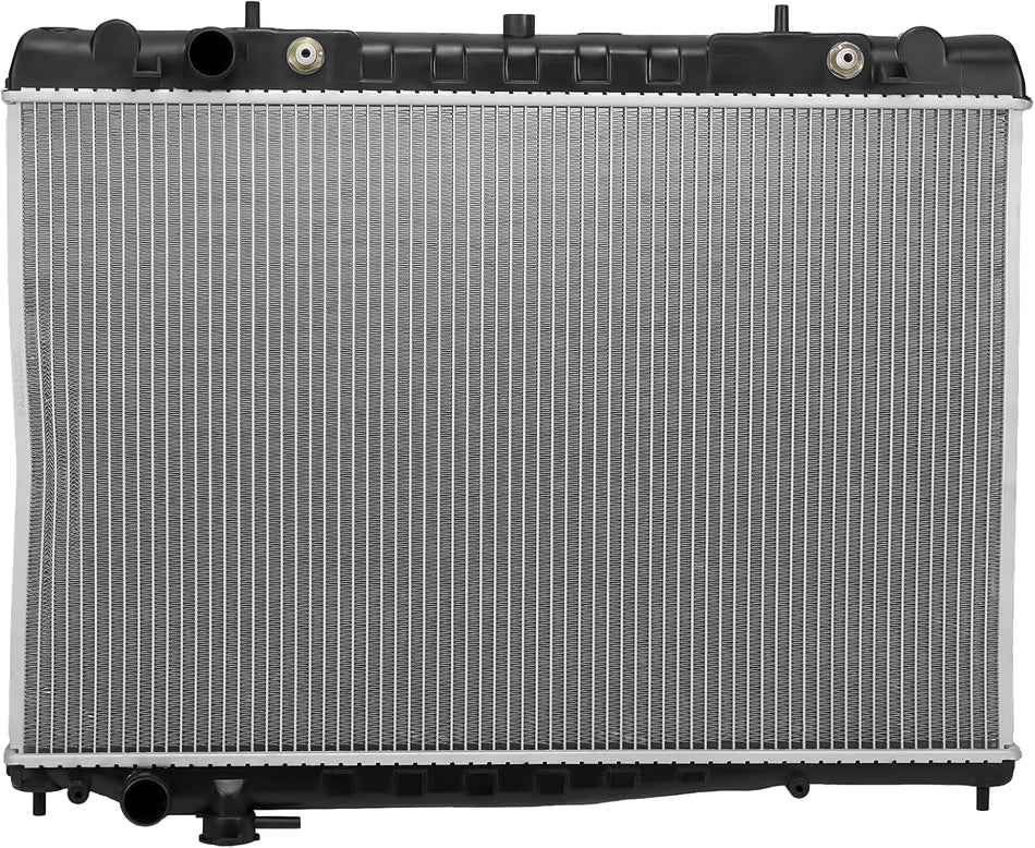 BDFHYK CU2215 Aluminum Radiator Compatible with Nissan Frontier 1998-2004 2006-2015, Compatible with Nissan Frontier 1999-2004, Compatible with Nissan Xterra 2000-2004 2.4L l4/3.3L V6 Replace 8012215