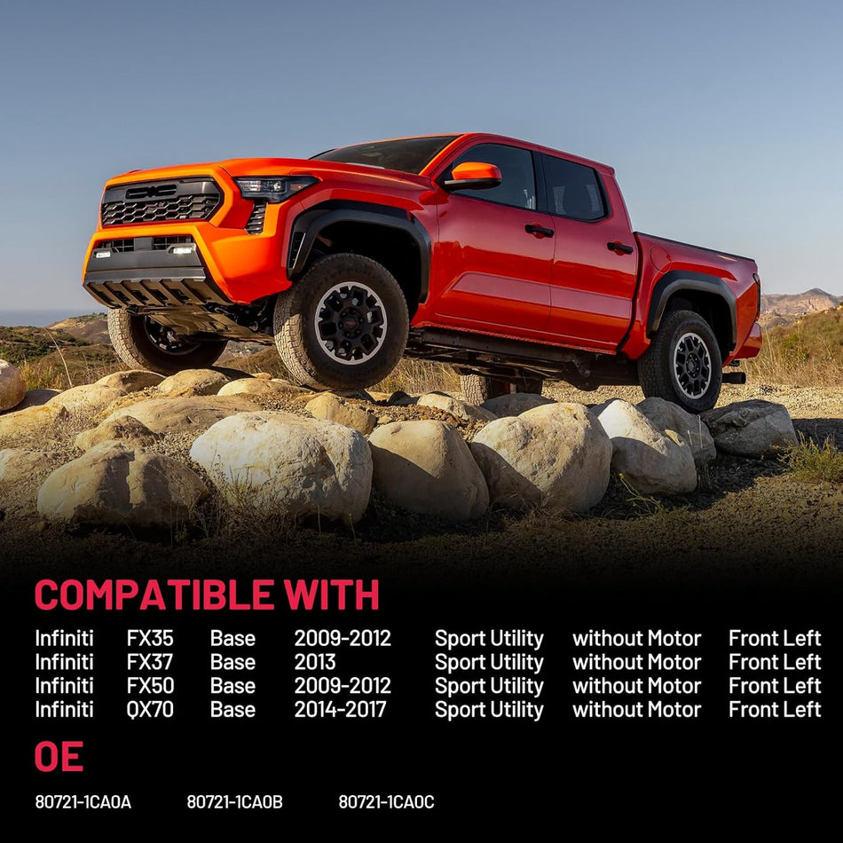 BDFHYK C2Z26992 Power Window Regulator with Motor Rear Left Compatible with Jaguar XF 2009-2015, Compatible with Jaguar XFR 2010-2015, Compatible with Jaguar XFR-S 2013-2015