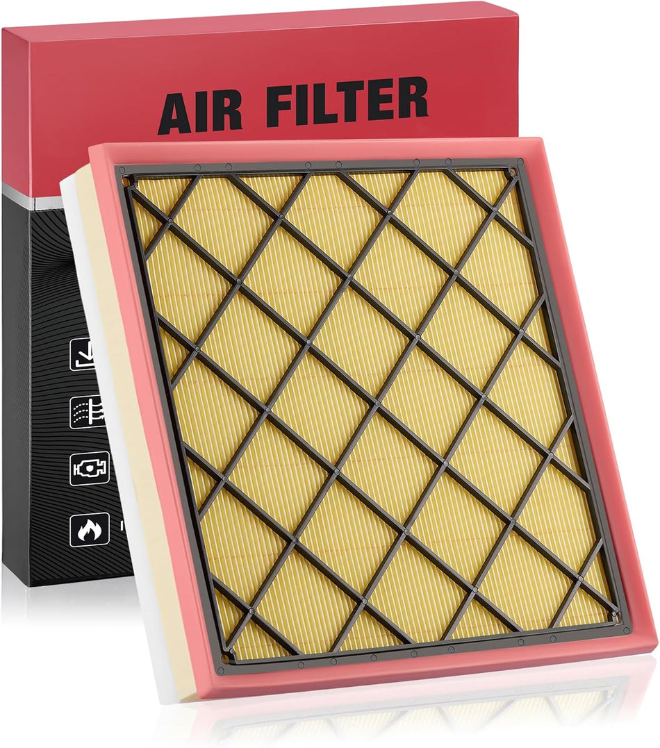BDFHYK CA10990 Engine Air Filter Compatible with Chevy 2016 Cruze Limited 1.8L l4, 2011-2015 Cruze 1.8L l4, Compatible with Buick 2013-2016 Verano 2.0L l4