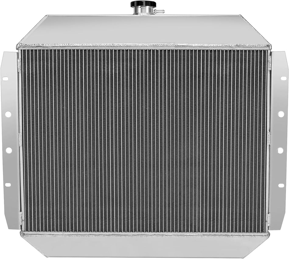 BDFHYK 3ROW-44mm CU433 Aluminum Radiator Compatible with for Ford Bronco 1978-1979,F-100 1968-1979,F-150 1975-1979,F-250 1968-1979,F-350 1968-1979,F-500 1976