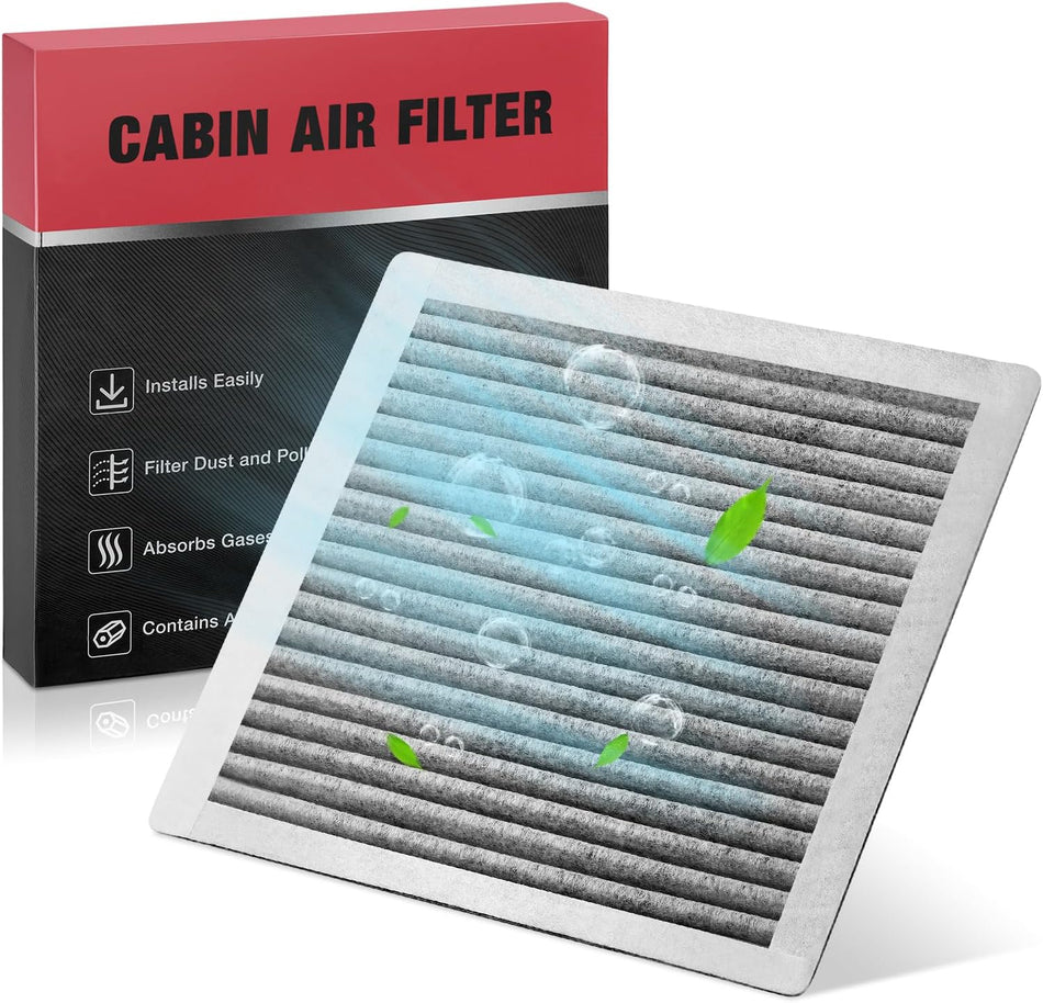 BDFHYK CF10138 Cabin Air Filter w/Activated Carbon Compatible with Toyota 2001-2007 Highlander, Compatible with Lexus 2001-2005 IS300, 1999-2003 RX300