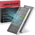 BDFHYK CF10553 Cabin Air Filter with Activated Carbon for Nissan Pathfinder/NV1500/Xterra/NV2500/Frontier/NV3500, Suzuki Equator