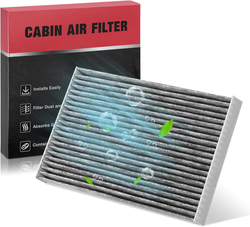 BDFHYK CF11181 Cabin Air Filter with Activated Carbon Compatible with Cadillac 2006-2009 XLR, Compatible with Chevy 2006-2013 Corvette