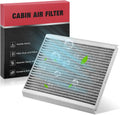 BDFHYK CF10728 Cabin Air Filter with Activated Carbon for Hyundai Accent 2008-2011, Elantra 2007-2016, Elantra Coupe 2013-2014, Elantra GT 2013-2017, Kia Forte/Forte5/Rondo/Forte Koup