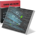 BDFHYK Cabin Air Filter with Activated Carbon for Nissan Rogue 2008-2013, Rogue Select 2014-2015, Sentra 2007-2012, CF10550