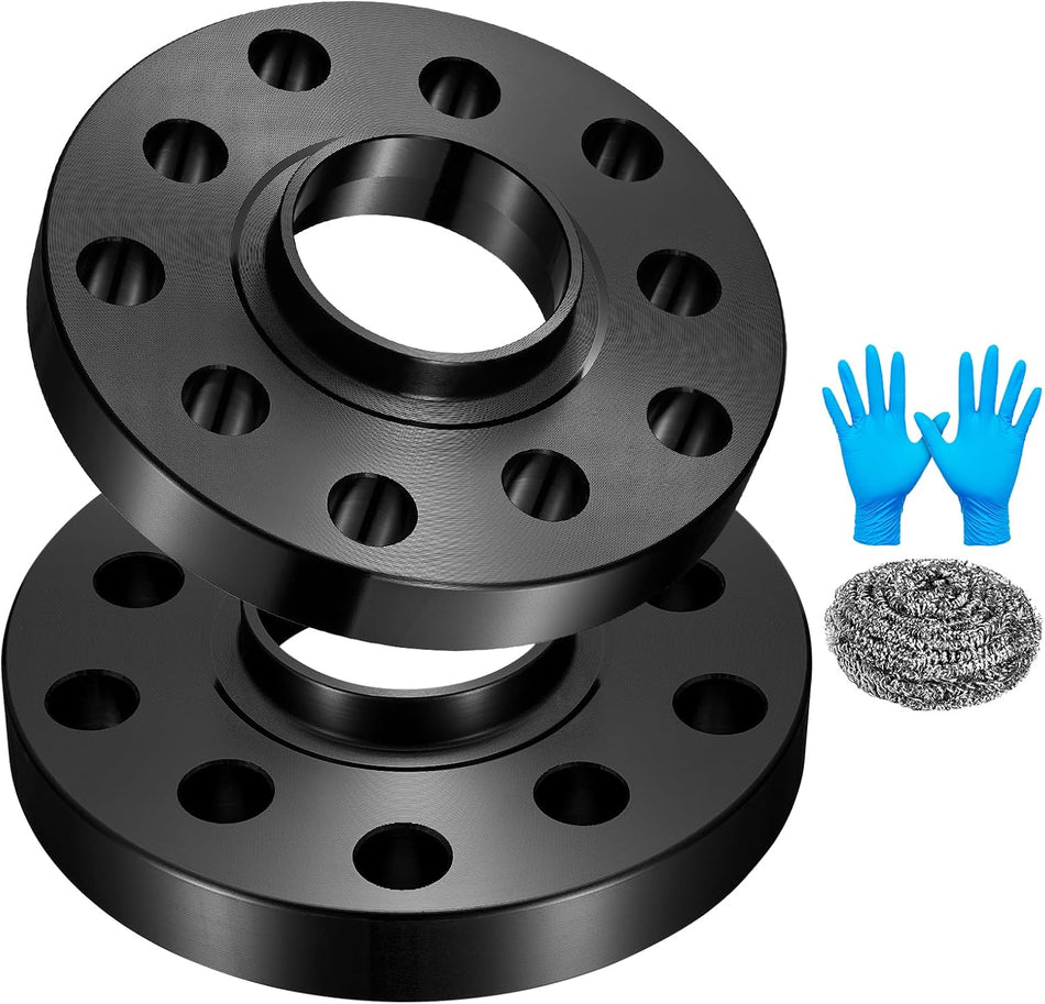 BDFHYK 5x100mm to 5x112mm Wheel Bolt Pattern 20 mm Hubcentric Wheel Spacer Compatible with Audi A4 A6 Q3 VW Jetta Beetle Golf,Forged 5 Lug Wheel Adapters M14x1.5 & 57.1 mm Hub Bore, Set of 2