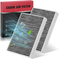 BDFHYK 2PC CAF99244 Cabin Air Filter with Activated Carbon for BMW X5/X6/X7, M5/M8/M8 Gran Coupe, 530e/530i/540i/740i/750i/840i/745e xDrive/750i xDrive, Alpina B7/XB7