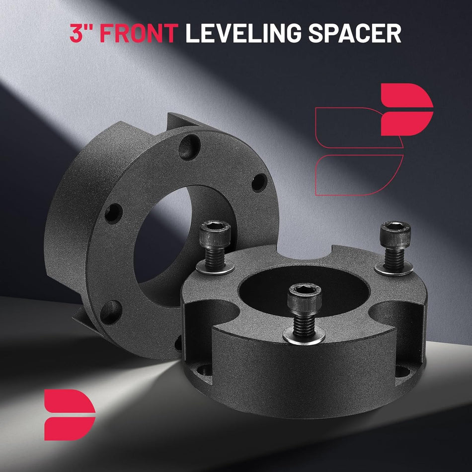 BDFHYK 3inch Front & 2inch Rear Leveling Lift Kit for Toyota Tacoma 2005-2022 6-Lug 4WD