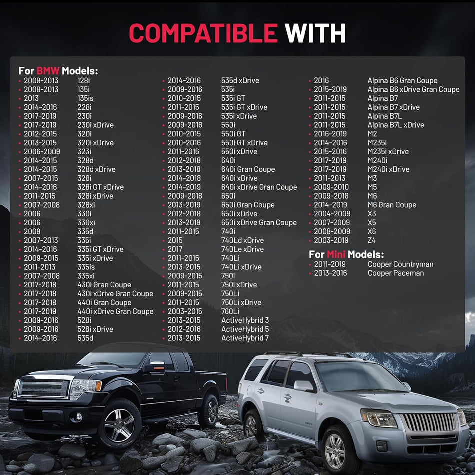 SYERAL Front Left Driver Side Door Lock Latch Actuator Compatible with BMW E60 E65 E70 E90 E92-128i 135i 228i 230i 320i 323i 328d 528i 740i Replaces 51217036167, 51217167071, 51217202143, 937-800