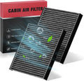 BDFHYK 2PC Cabin Air Filters with Activated Carbon for Lexus RX330 2004-2006, GX470 2003-2005, ES300 2002-2003, CF10157