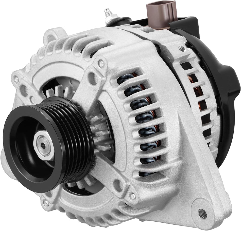 BDFHYK Alternator Compatible with Lexus RX330 2004-2006 3.3L V6,Compatible with Toyota Highlander/Sienna 2004-2007 3.3L V6 Replace 11032N,11032R,11032,27060-0A100,27060-0A130