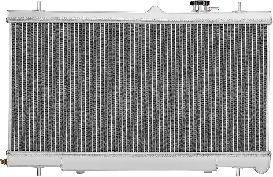 BDFHYK 2ROW-40mm ‎45111FE091 Aluminum Radiator Compatible with for 2005-2006 Saab 9-2X H4 2.0L/H4 2.5L,2004-2006 Subaru Baja H4 2.5L,2003-2007 Subaru Impreza H4 2.0L/H4 2.5L