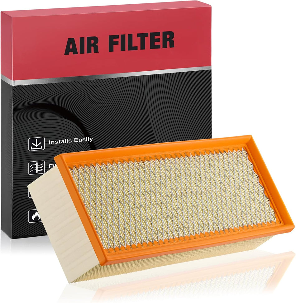 BDFHYK CA9711 Engine Air Filter Compatible with Audi A3, Q3, TT (Quattro), Compatible with Volkswagen Jetta, Passat, Beetle, CC, Golf, GTI & More, 1.8L 1.9L 2.0L, Replace# PA4622