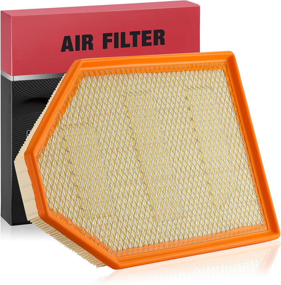 BDFHYK CA11257 Engine Air Filter Compatible with Chrysler 300 & Dodge Challenger Charger, 2011-2022, 3.6L 5.7L 6.4L, Replace# 4861746AA