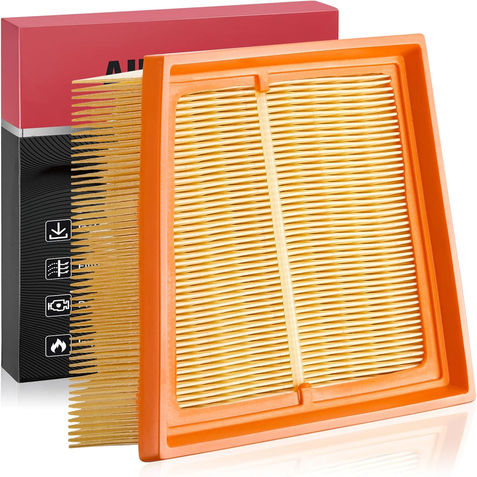 BDFHYK CA10997 Engine Air Filter Compatible with Ford Fiesta 2014-2017 L3 1.0L, Fiesta 2011-2019 L4 1.6L, Replace# 8V21-9601AA