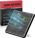 BDFHYK Cabin Air Filter with Activated Carbon for Cadillac CTS 2003-2013, STS 2005-2011, SRX 2004-2009, CF10371