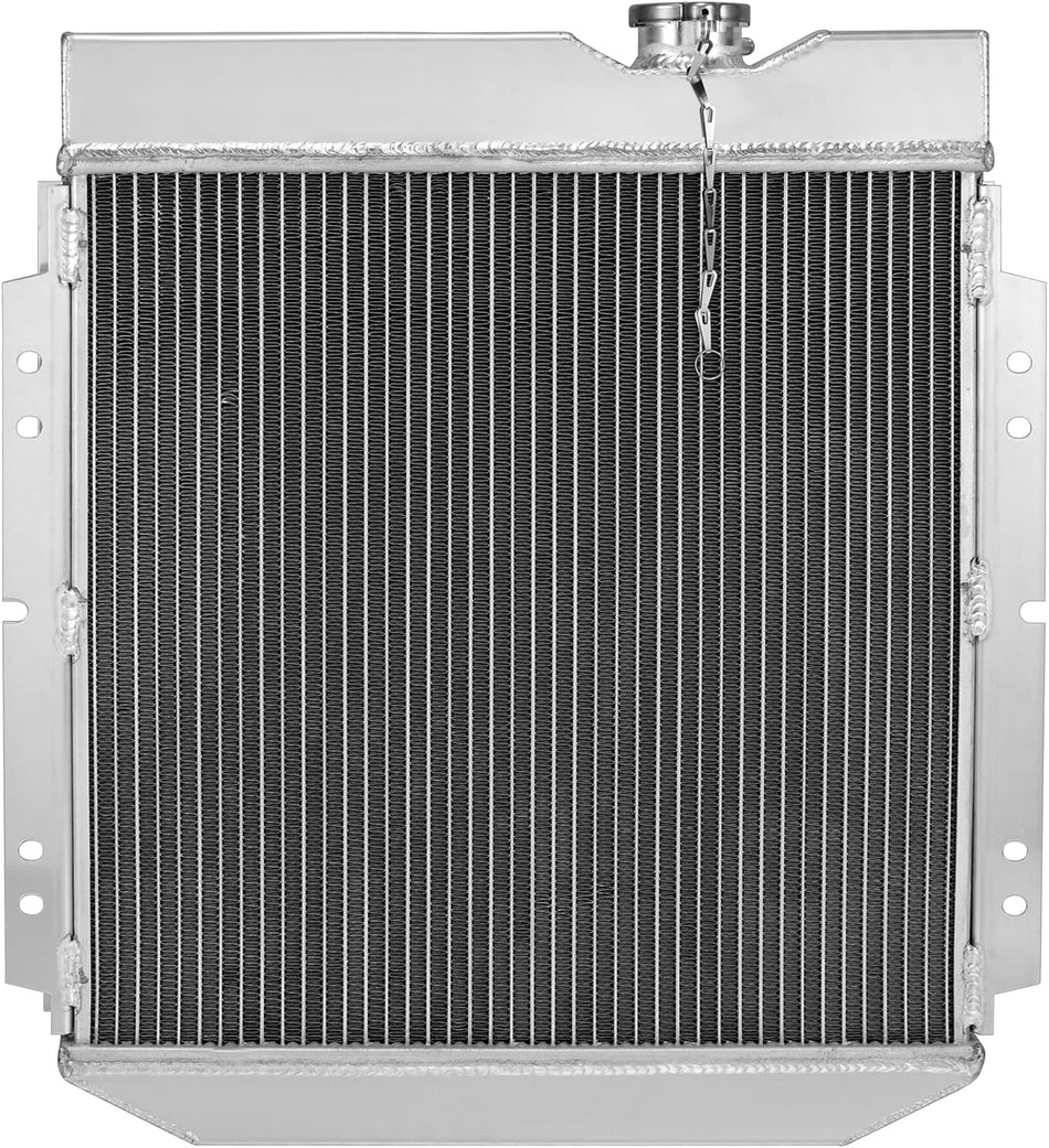 BDFHYK 3ROW-44MM RA-FM64-3 Aluminum Radiator Compatible with for Falcon 1960-1966, Mustang 1965-1966,Ranchero 1960-1965,Mercury Comet 1961-1965