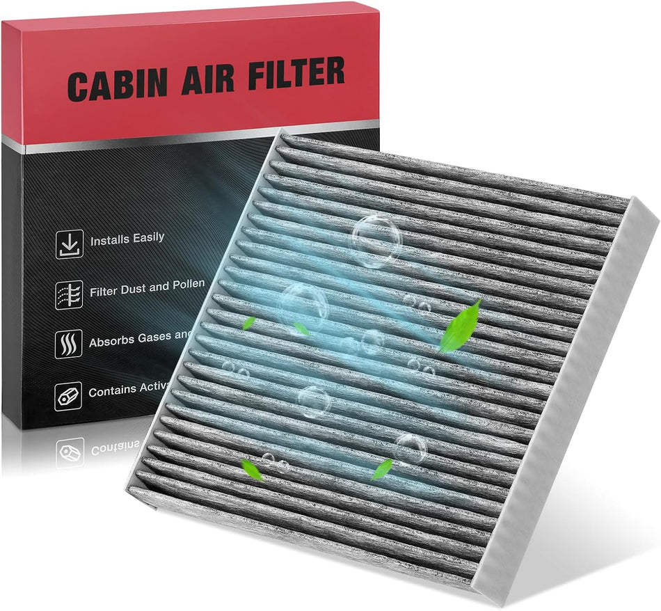 BDFHYK CF10562 Cabin Air Filter with Activated Carbon Compatible with Lexus 2002 2003 2004 2005 SC430, LS430, GS300, GS430 3.0L 4.3L