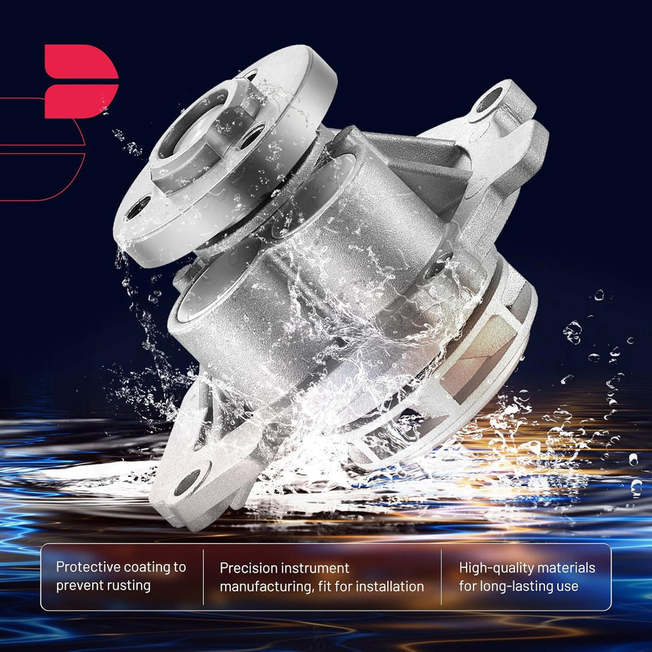 BDFHYK AW6184 Water Pump Kit (For 1.6L/1.8L L4 Engine) Compatible With Chevy Aveo Aveo5 09-11, Cruze 11-15, 12-18 Sonic /09-10 G3 Wave /08-09 Astra