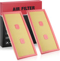 BDFHYK 2PC CA11439 Engine Air Filters Compatible with Mercedes-Benz 2013-2014 C300, 2012-2015 C350/ ML350, 2012-2013 & 2015-2016 E300, 2012-2016 E350/ SLK350, 2013-2015 E400/ GLK350, 2016-2018 GLE350