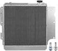 3-Row Radiator for Jeep Wrangler YJ TJ 1987-2006 2.4L 2.5L 4.0L 4.2L, Replace CU2101 RAD1682X, 44mm Core BDFHYK