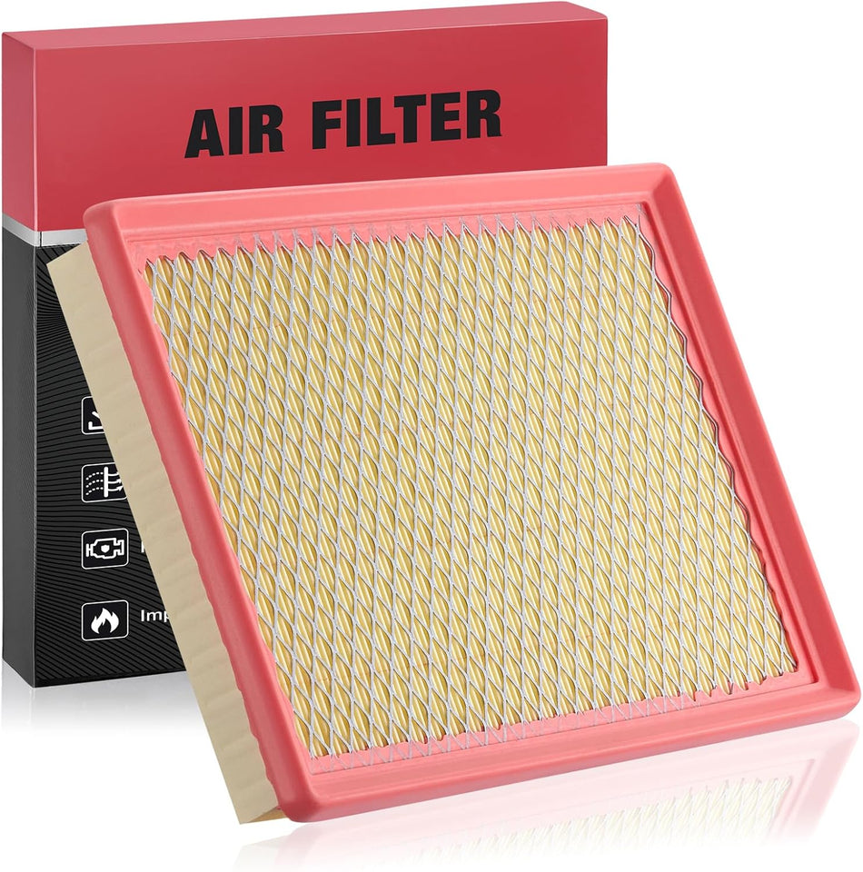 BDFHYK CA9838 Engine Air Filter Compatible with Chrysler 300 2005-2010 & Dodge Challenger 2008-2010, Charger 2006-2010, Magnum 2005-2008, Replace# 5019002AA