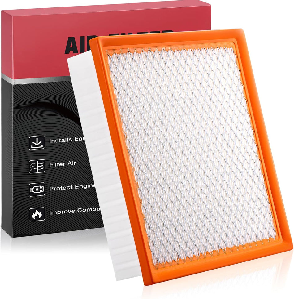 BDFHYK CA10755 Engine Air Filter Compatible with Toyota Camry Highlander Avalon Sienna & Dodge Durango & Jeep Grand Cherokee & Lexus ES350 NX300 RX350, Replace# 17801-0P050