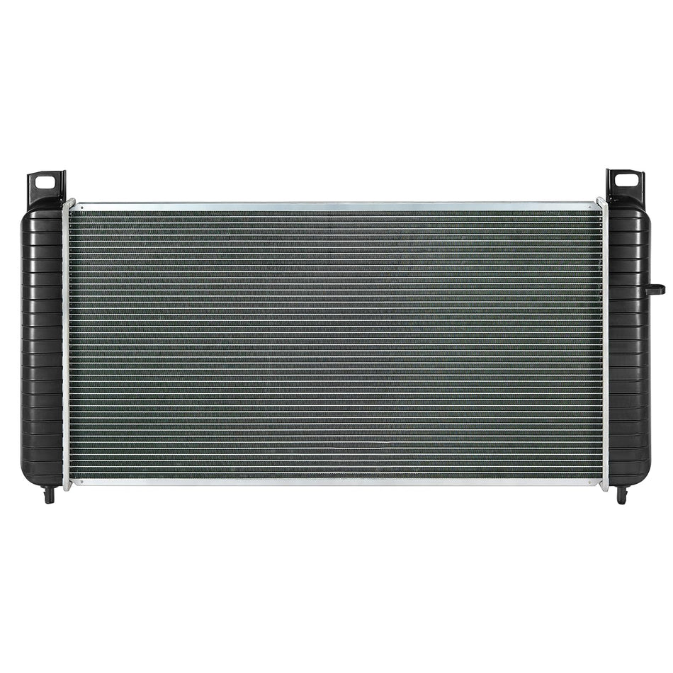BDFHYK CU2423 Radiator Compatible with Cadillac Chevrolet GMC Hummer Full Aluminum Engine Coolant Radiator Replace 2423 8012423