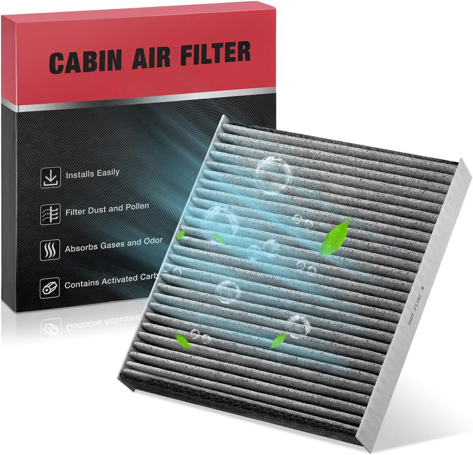 BDFHYK CF10074 Cabin Air Filter w/Activated Carbon Compatible with Lexus GS450h, GS350, IS250, IS350, RCF, RC350, GS200t, IS200t, NX200t, RC200t, NX300h, GSF, IS300, RC300, GS300, IS500