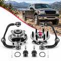 6Pc Front Suspension & Wheel Hub Kit for Ford F-150 2004-2008 4WD 6-Lug | BDFHYK