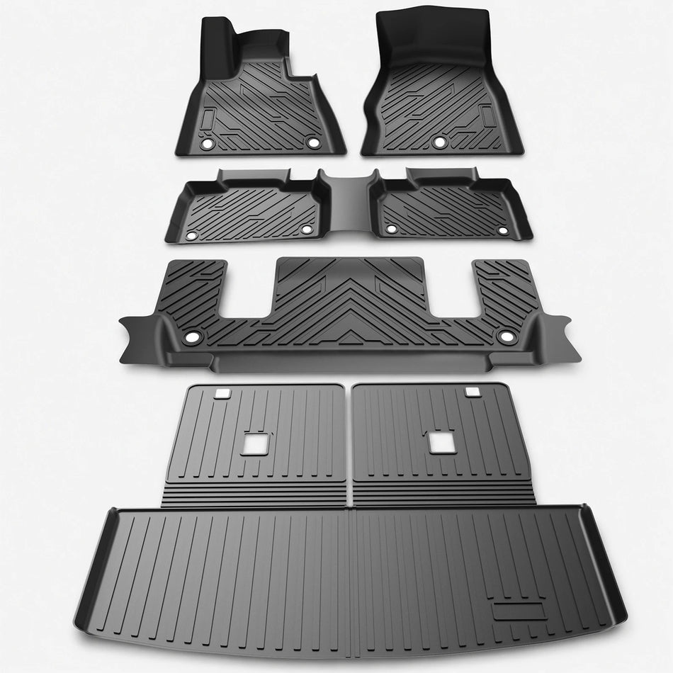 2020-2026 Ford Explorer Floor Mats & Cargo Liner, 6-Seat Only | BDFHYK