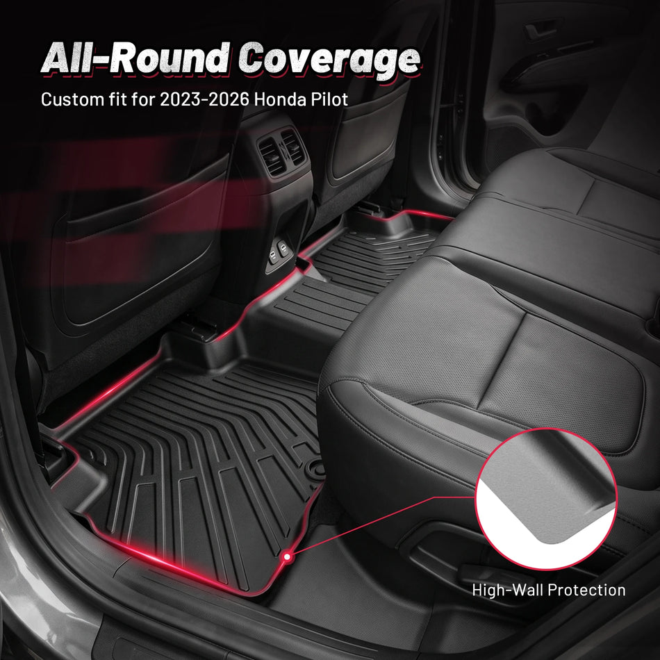 2023-2026 Honda Pilot Floor Mats & Cargo Liner | BDFHYK