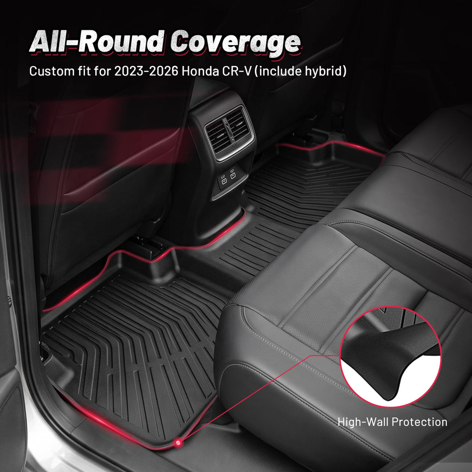 2023-2026 Honda CR-V Floor Mats & Cargo Liner, Including Hybrid, Upper Position | BDFHYK