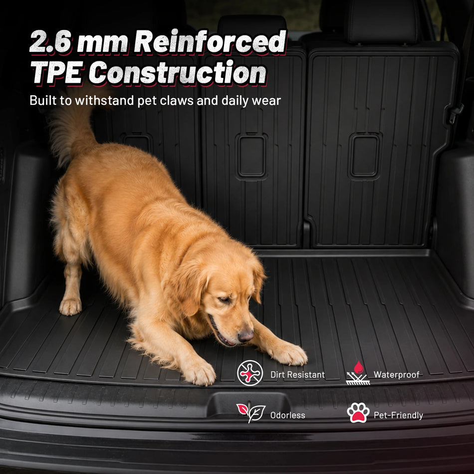 2021-2026 Jeep Grand Cherokee L 6-Seat Floor Mats & Cargo Liner | BDFHYK