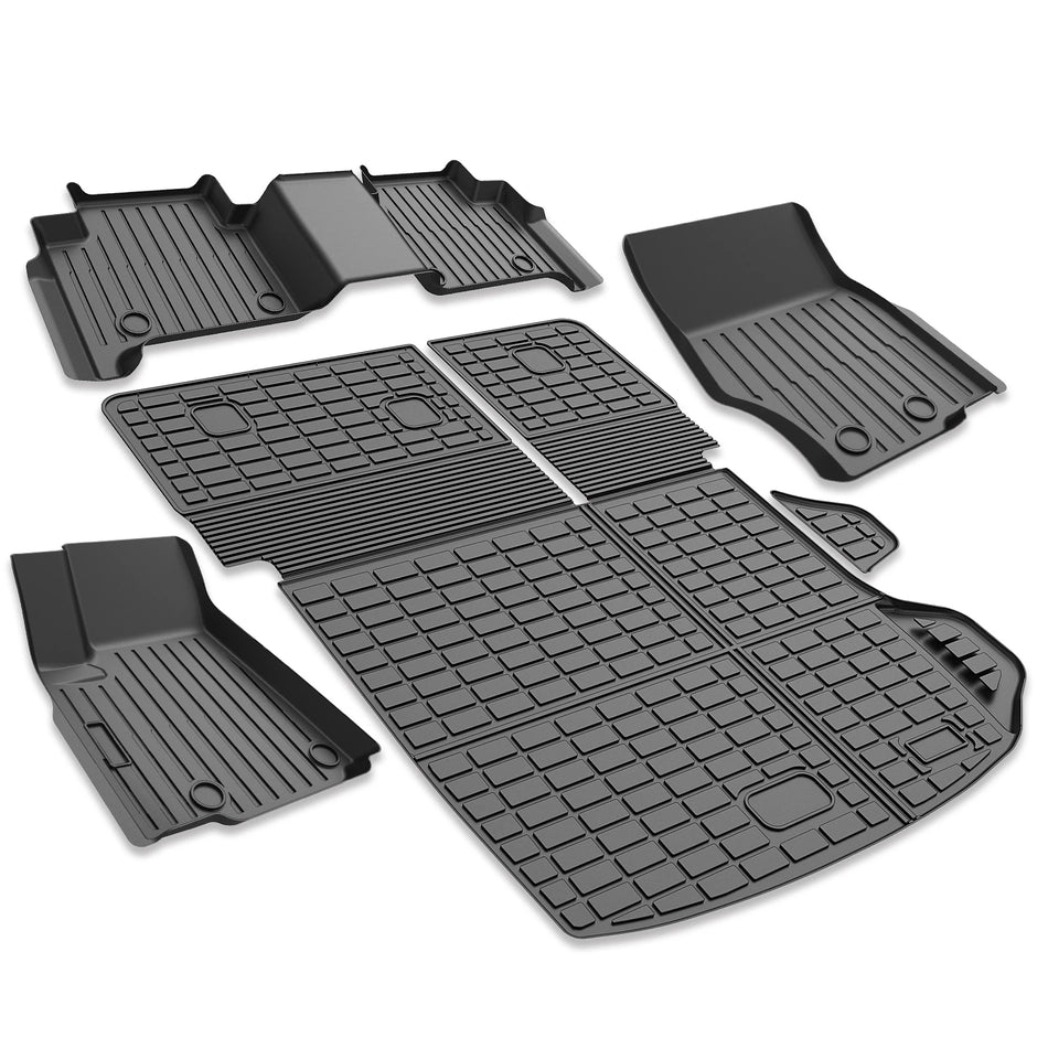 2022-2026 Jeep Grand Cherokee WL Floor Mats & Cargo Liner, 5-Seat Only | BDFHYK