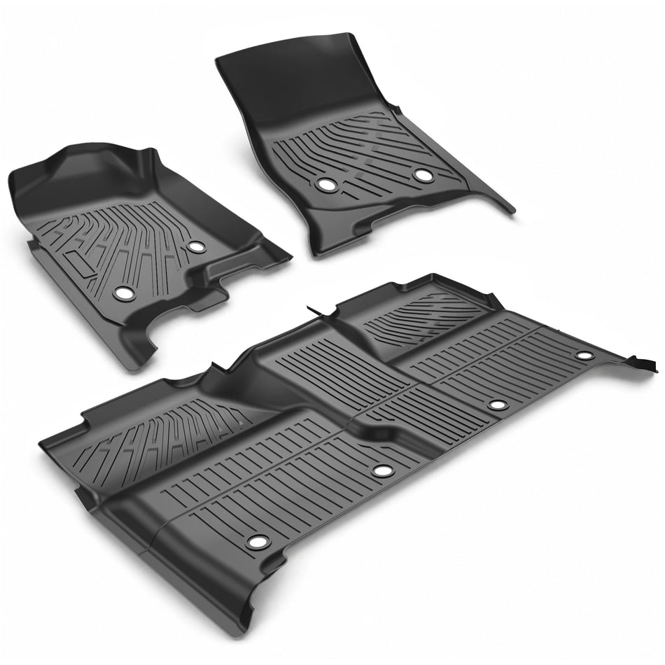 2007-2013 Chevy Silverado GMC Sierra 1500, 2007-2014 2500HD 3500HD Floor Mats | BDFHYK